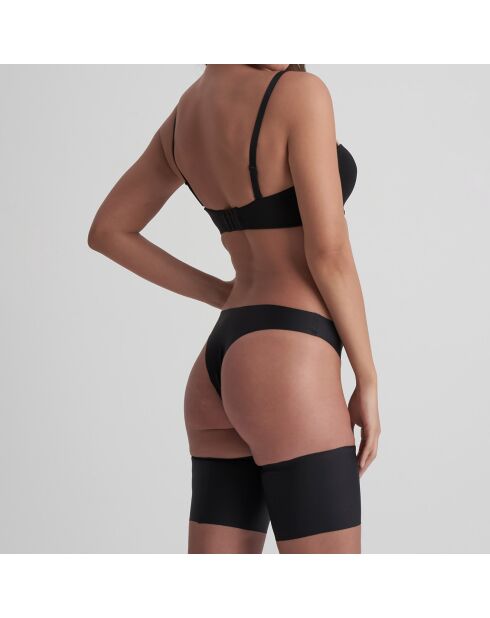 Bandes de tissu pour les cuisses noires