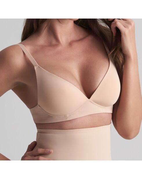Reggiseno beige con ferretto