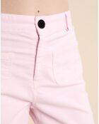 Pantalon flare en Velours Milleraie Park dusk