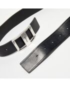 Ceinture en Cuir Sarie noire