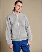 Bomber oversize Machine gris