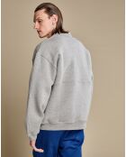 Bomber oversize Machine gris