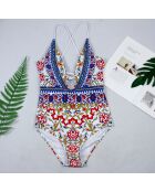Maillot de bain 1 Pièce Victoria multicolore