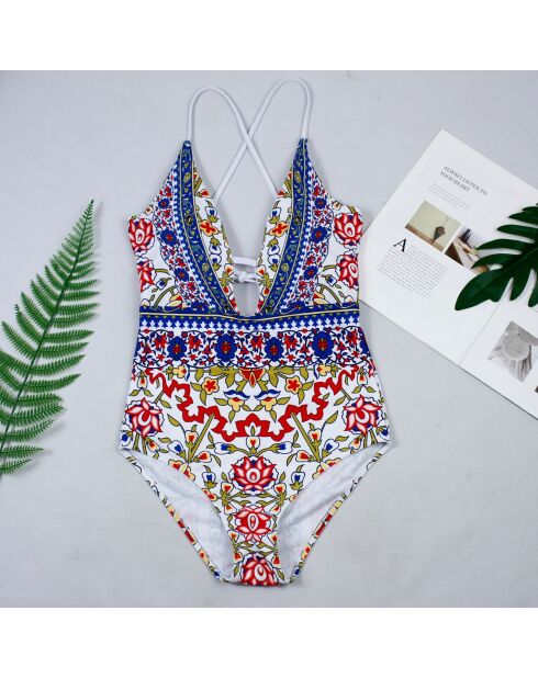 Maillot de bain 1 Pièce Victoria multicolore