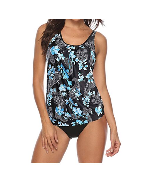 Tankini Emily bleu