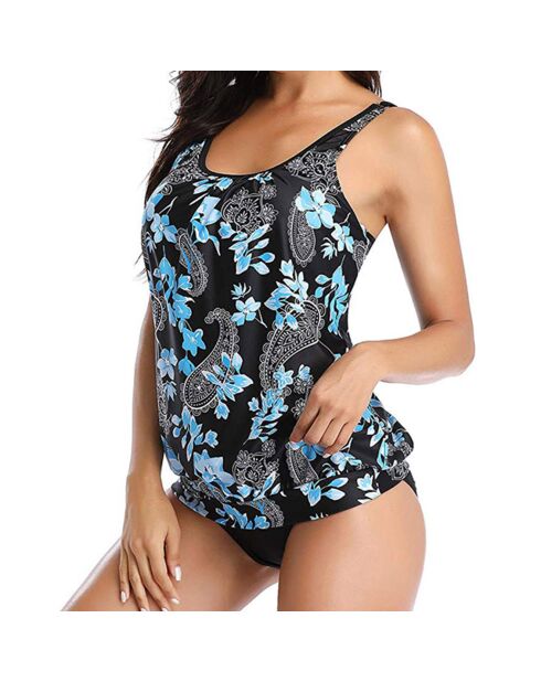 Tankini Emily bleu
