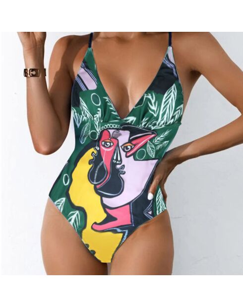 Maillot de bain 1 Pièce Amelia vert