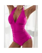 Maillot de bain 1 Pièce Abigail fuchsia
