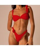 Maillot de bain 2 Pièces Chloe rouge