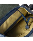 Blauer Eavan Lederrucksack - 31x15x37 cm