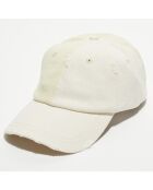 Casquette Lamise écru/blanc