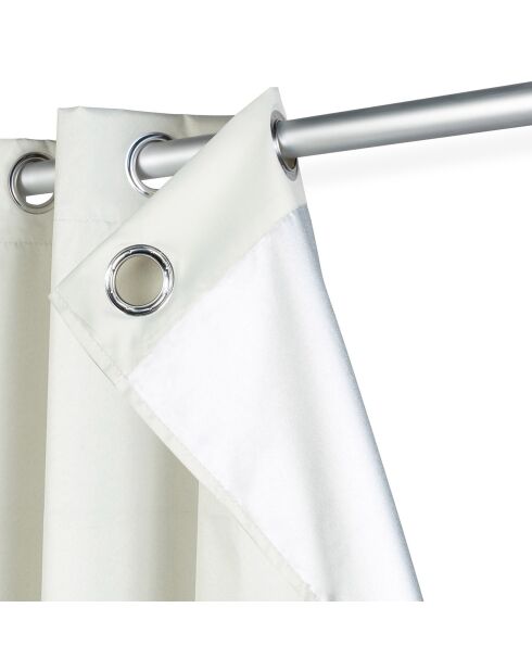 2 Rideaux thermiques beiges - 135x240 cm