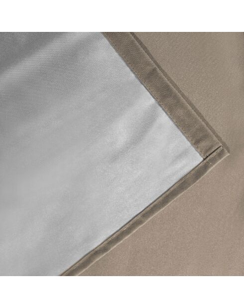 2 tende termiche tortora - 135x240 cm