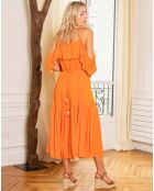 Robe Suzanne orange