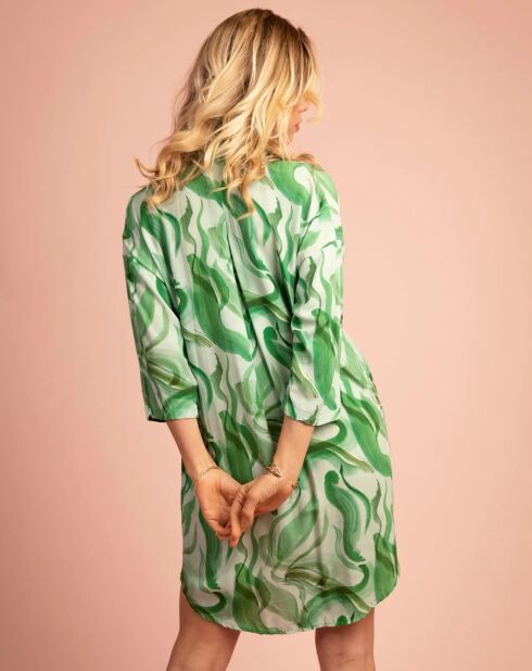Robe Délia verte