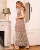 Robe Margot bordeaux