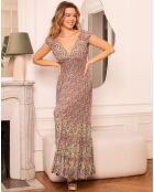 Robe Margot bordeaux