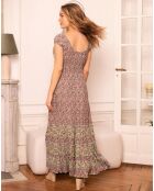 Robe Margot bordeaux