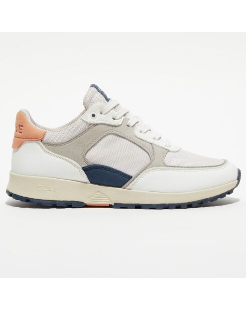 Baskets vegan Joshua blanc/orange/gris