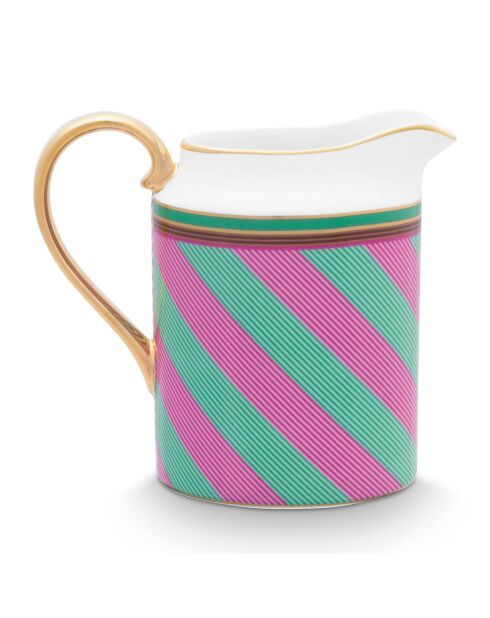 Pot à crème en Porcelaine Pip Chique rose/vert - 260ml