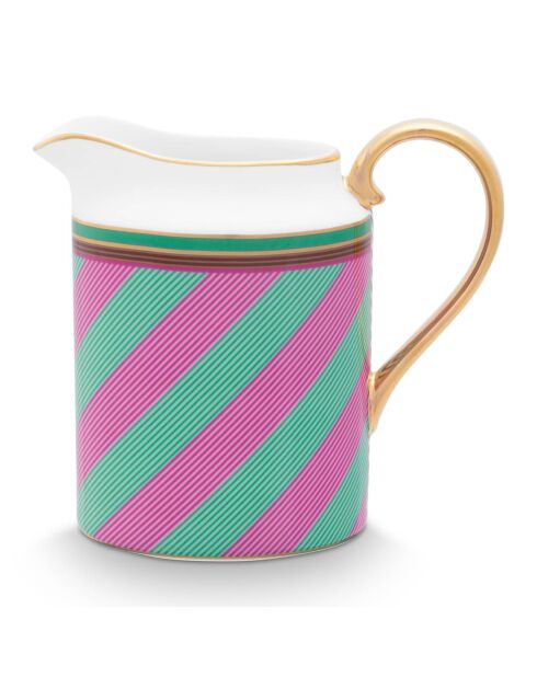 Pot à crème en Porcelaine Pip Chique rose/vert - 260ml