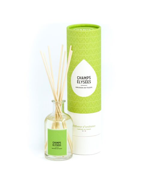 Diffuseur d'ambiance Paris Champs Elysées Infusion tilleul vert - 100ml