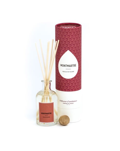 Diffuseur d'ambiance Paris Montmartre Feuille de figuier rose - 100ml