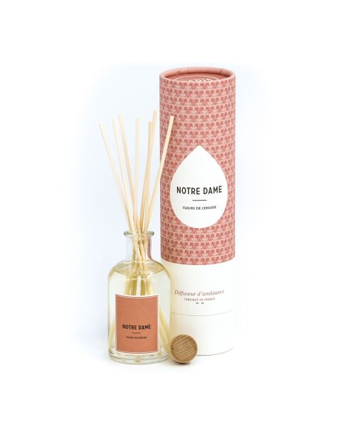 Diffuseur d'ambiance Paris Notre Dame Fleurs de cerisier rose - 100ml