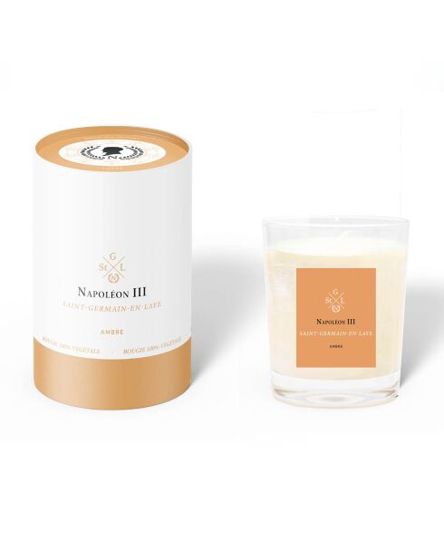 Bougie parfumée VI Napoléon III Saint Germain en L'Ambre - 1mèche 45h