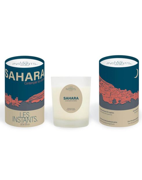 Bougie parfumée Les instants Sahara Contempler les étoiles - 1mèche 45h
