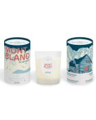Bougie parfumée Les instants Mont blanc Au coin du feu - 1mèche 45h
