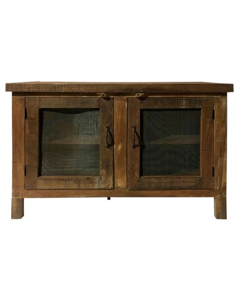 Buffet bas Campagne naturel  - 115x42x76 cm