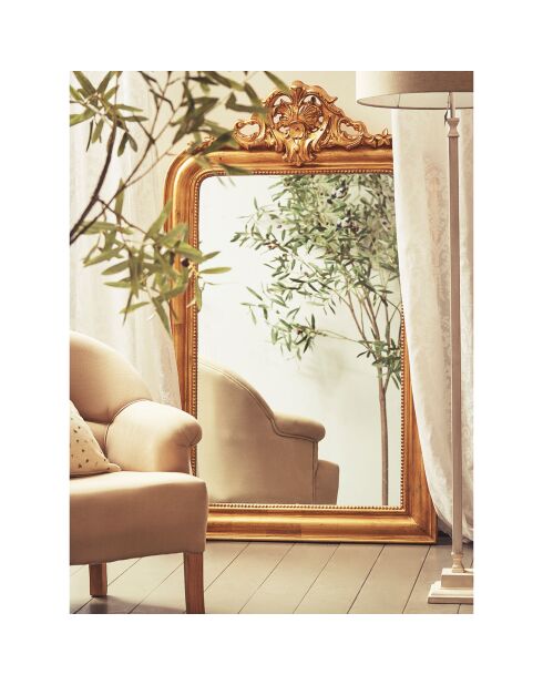 Miroir doré Féérie doré  - 87x144 cm