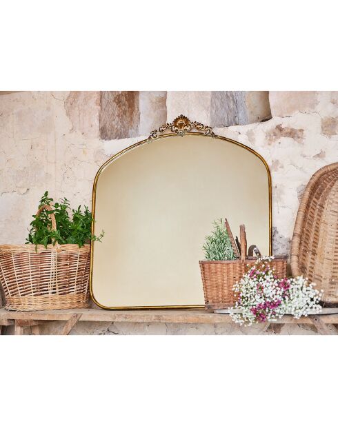 Espejo dorado Charm gold - 82x89,5 cm