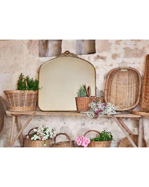 Espejo dorado Charm gold - 82x89,5 cm