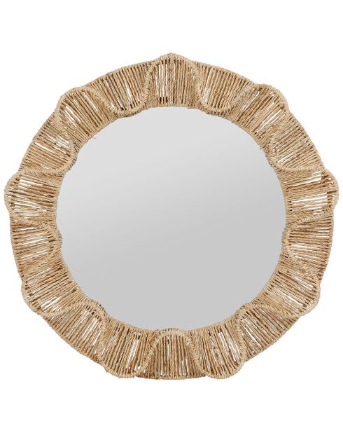 Miroir Folie naturel  - D.55x7.5 cm