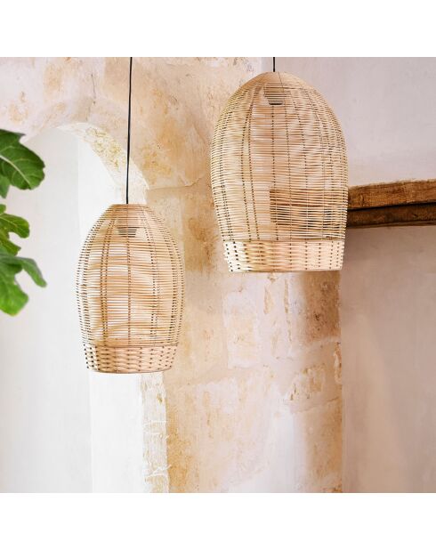 Suspension Bohême naturel - D.34x50 cm