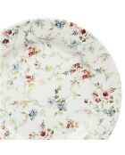6 Assiettes dessert Fleurs Champêtres multicolores - D.21 cm