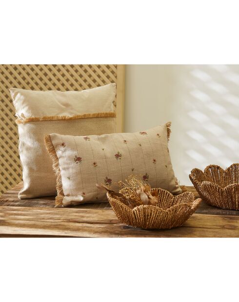 2 Corbeilles Chaumière naturel  - D.36x10.5