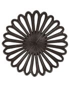 Brauner Untersetzer Rhodonea - D.20 cm