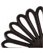 Brauner Untersetzer Rhodonea - D.20 cm