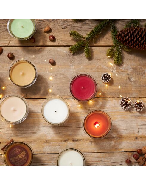 Bougie gourmande Gateau d'antan mandarine - 1 mèche 45h