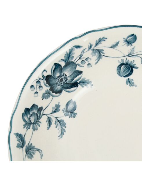 Saladier Margaux bleu  - D.23.5x6 cm
