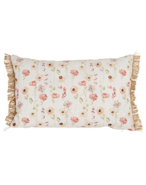 Coussin Louise multicolore  - 50x30 cm