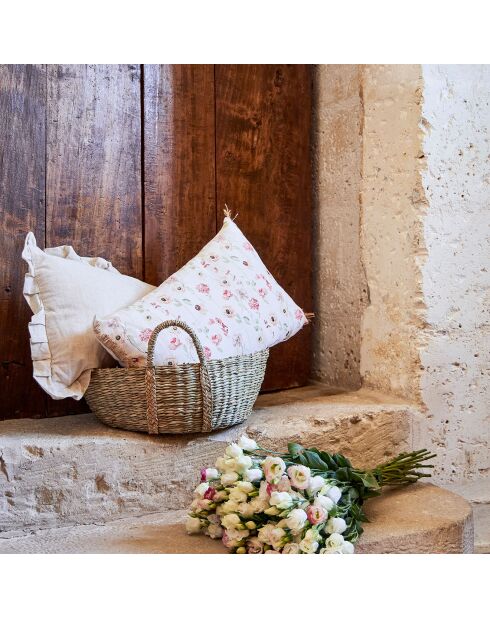 Coussin Louise multicolore  - 50x30 cm