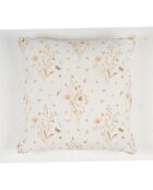 Coussin Louise rose/blanc  - 45x45 cm