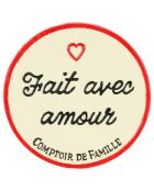 Salvamanteles Amour marfil - D.24.5 cm