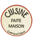 Dessous de plat Cuisine jaune  - D.25 cm