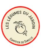 Dessous de plat Légume ivoire  - D.24.5 cm