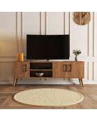 Meuble TV Exxen1586 chêne - 150x52x34 cm